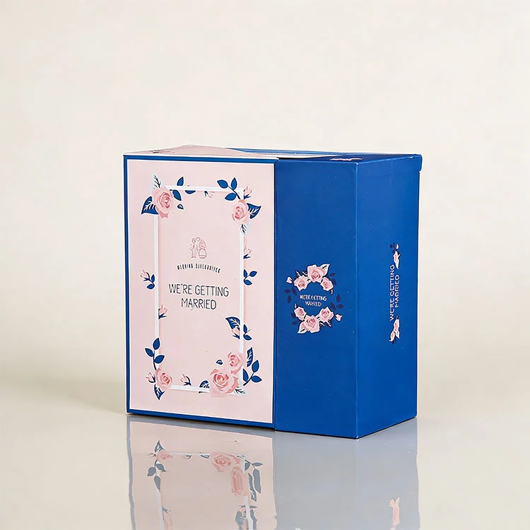 กล่องบรรจุภัณฑ์กระดาษแข็งเปิดสองชั้น