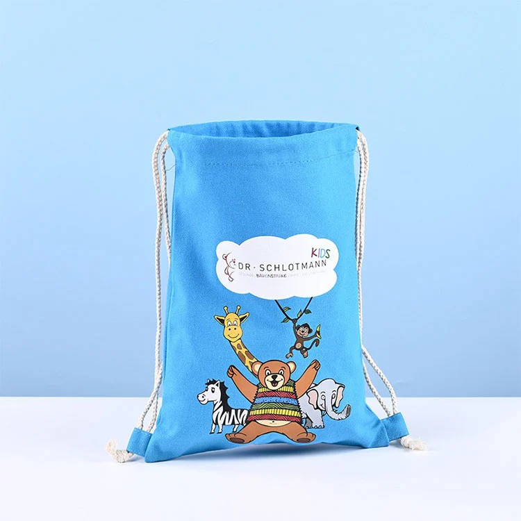 กระเป๋าผ้าแคนวาสหูรูด