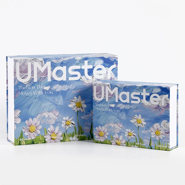 กล่องบรรจุภัณฑ์เสื้อผ้าแบบพับได้