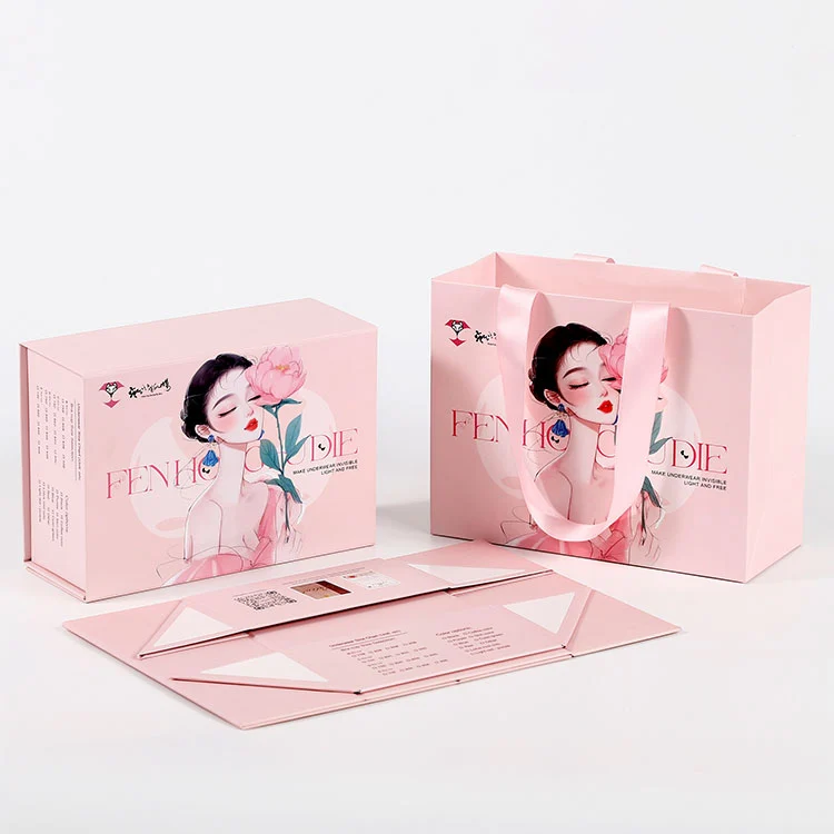 กล่องบรรจุภัณฑ์กระดาษคราฟท์ของขวัญ